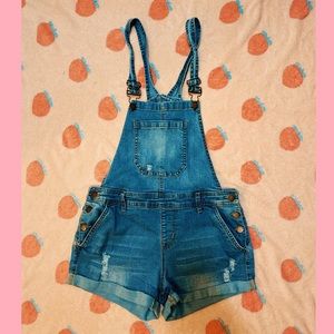 Overall Shorts